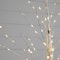 3ft. Pre-Lit White Birch Artificial Christmas Tree, Warm White LED Lights